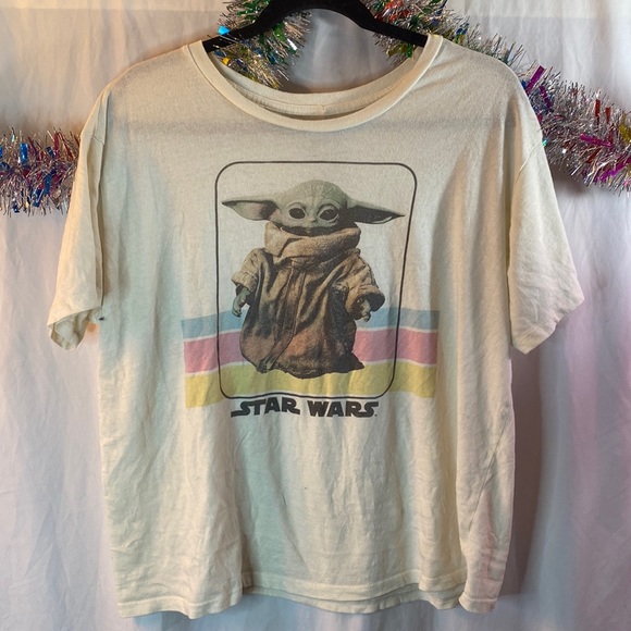 Star Wars Tops Baby Yoda Crop Poshmark